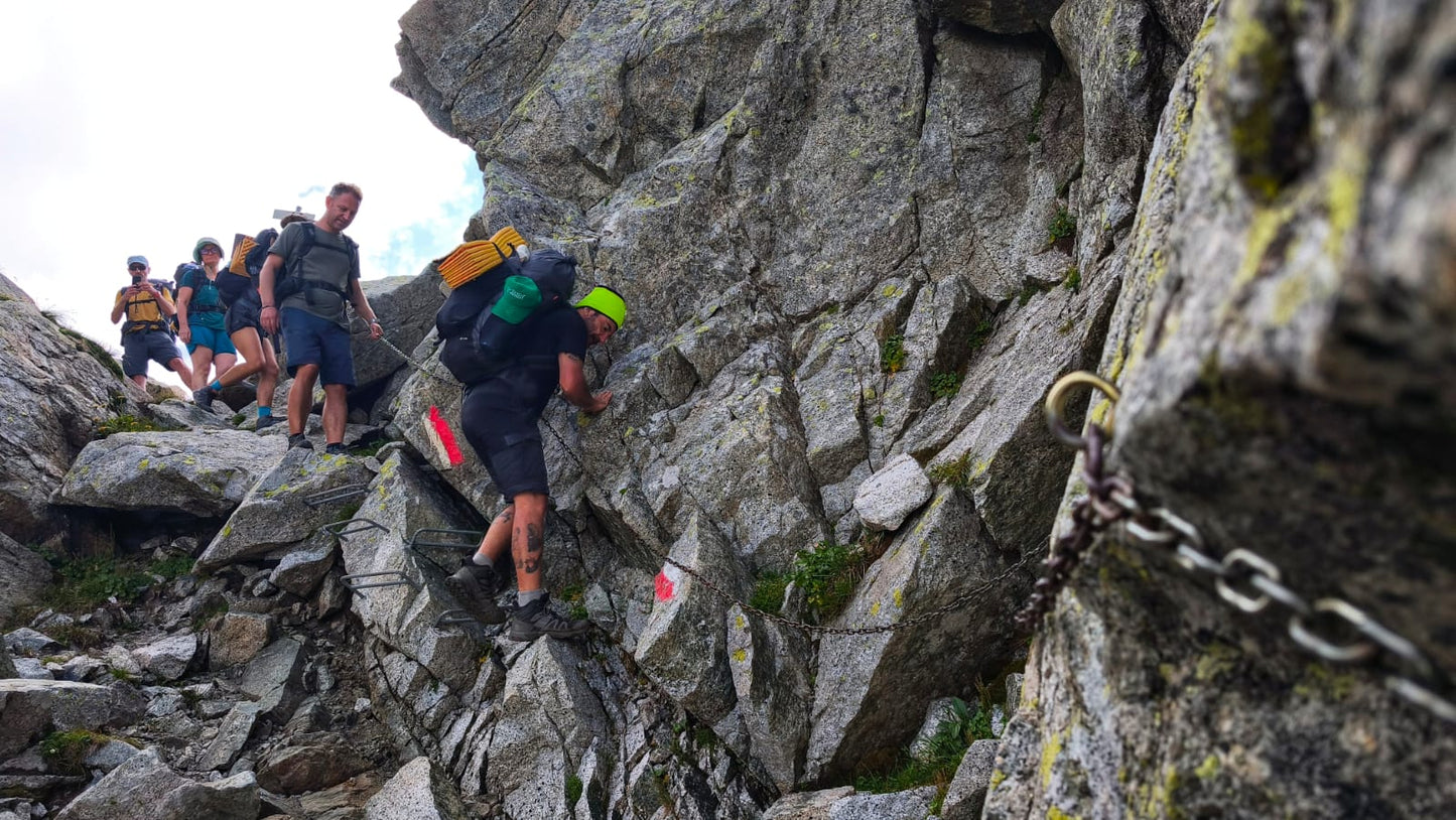 Rock, Iron and Ice: 5 Days Traverse of The Adamello Massif.